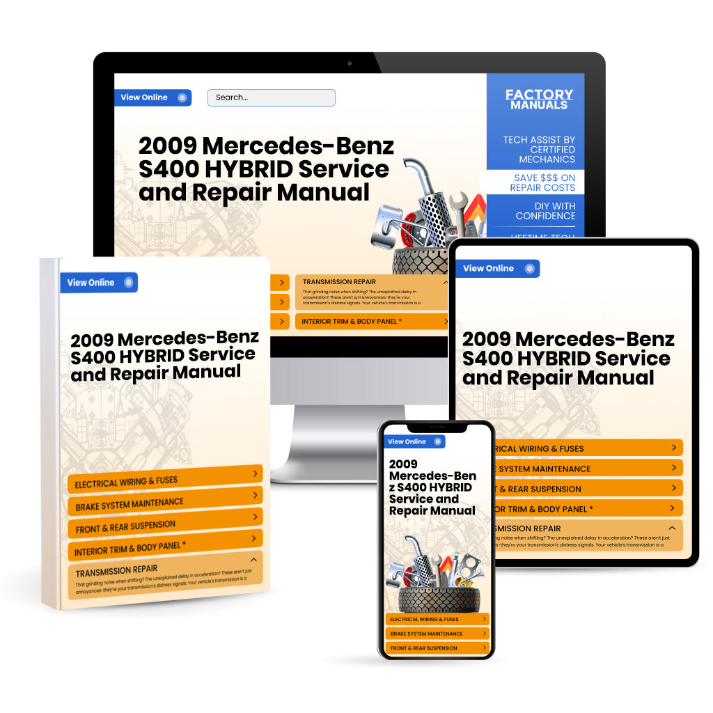 2009 Mercedes-Benz S400 HYBRID Service and Repair Manual