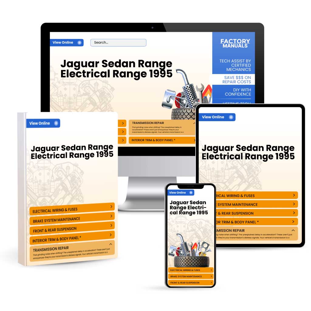 Jaguar Sedan Range Electrical Range 1995