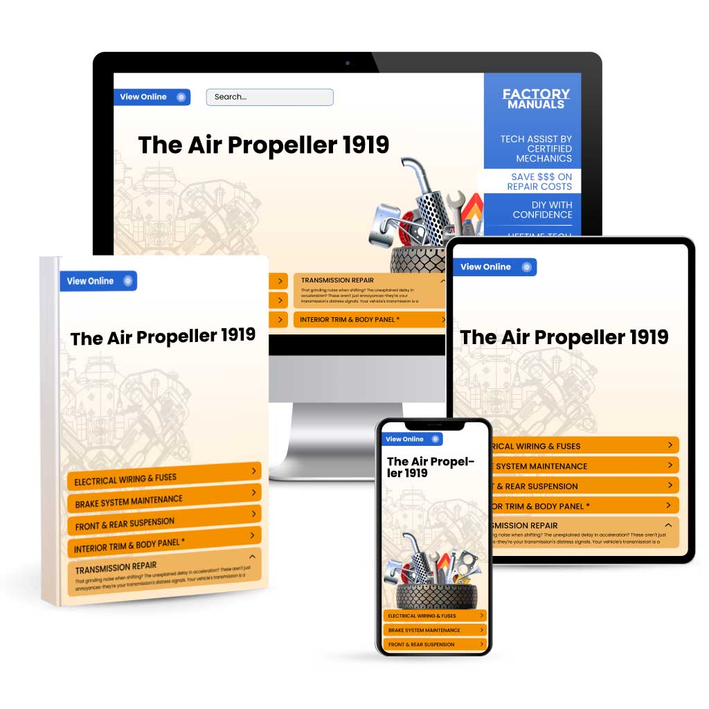 The Air Propeller 1919