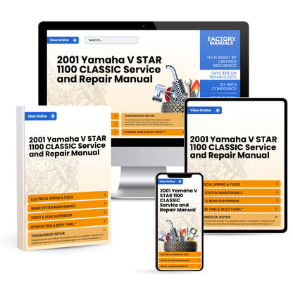 2001 Yamaha V STAR 1100 CLASSIC Service and Repair Manual