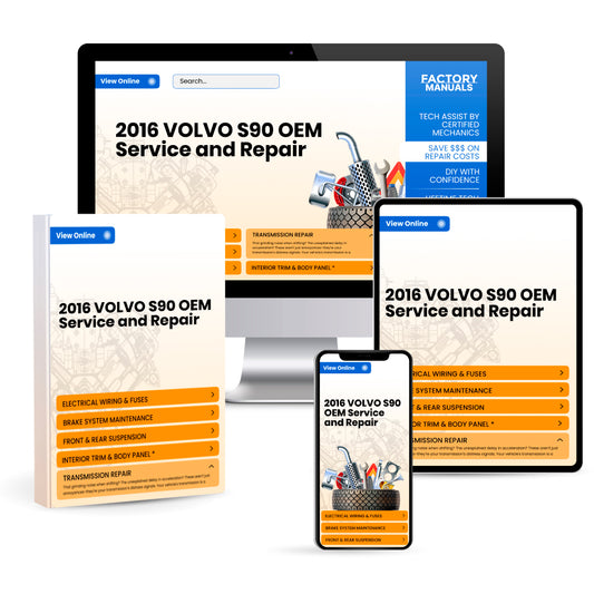 2016 VOLVO S90 OEM Service and Repair Workshop Manual