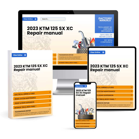 KTM 2023 125 Service and Repair Manual