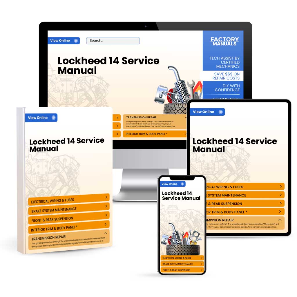 Lockheed 14 Service Manual