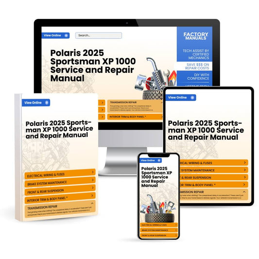 Polaris 2025 Sportsman XP 1000 Service and Repair Manual