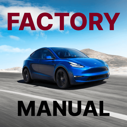 2023 TESLA Model S OEM Service and Repair Workshop Manual