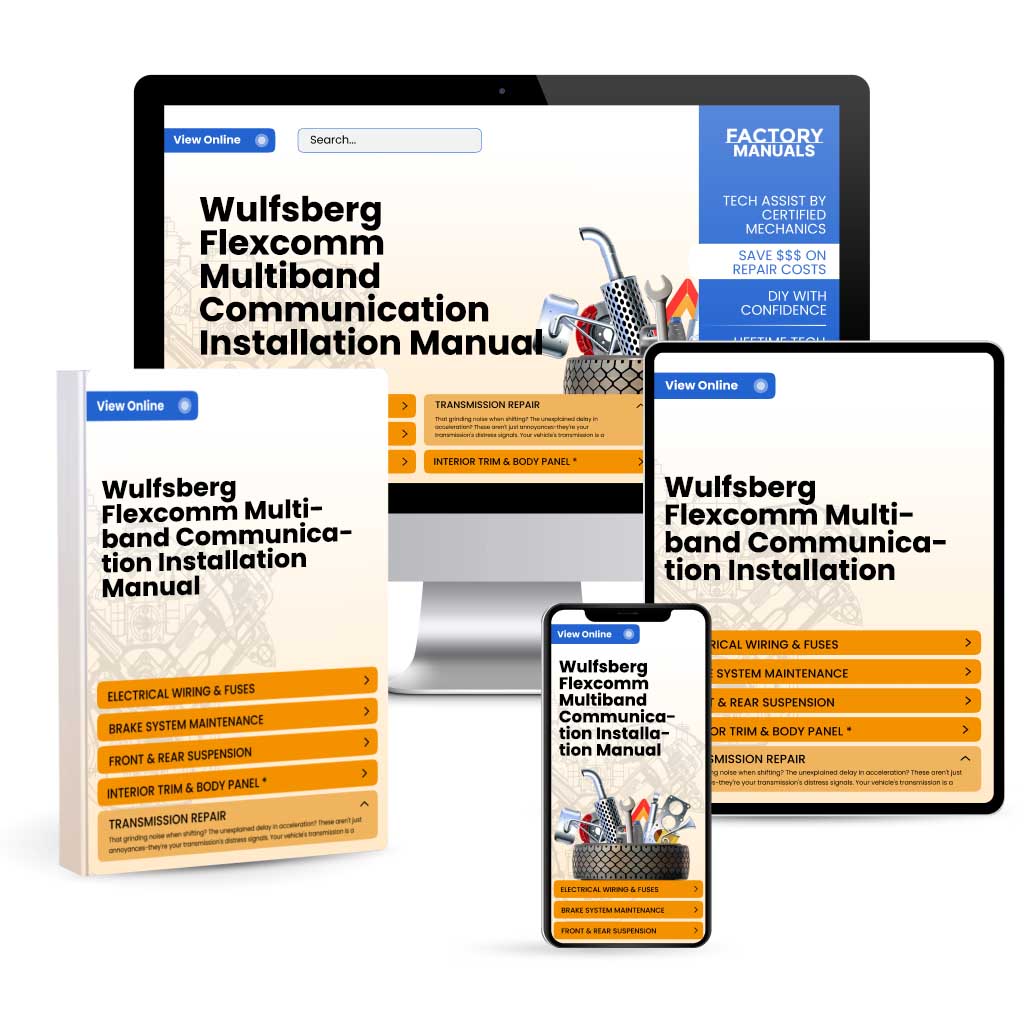 Wulfsberg Flexcomm Multiband Communication Installation Manual