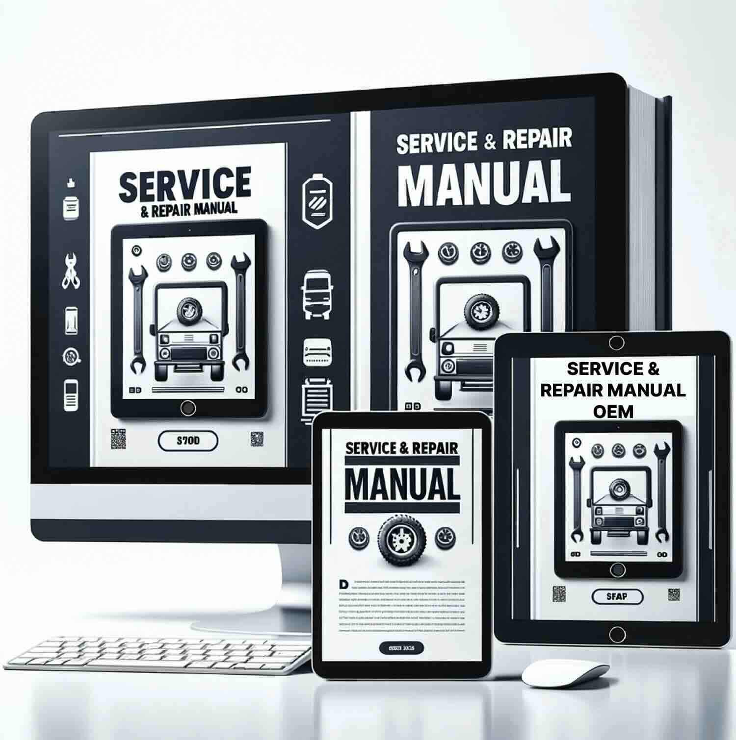 Service Manual Layout OEM Factory Cars and Trucks Service and Repair Workshop Manuals ...